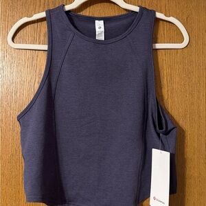 lululemon athletica Soft Sueded Crewneck Cropped Track Size 14 NWT